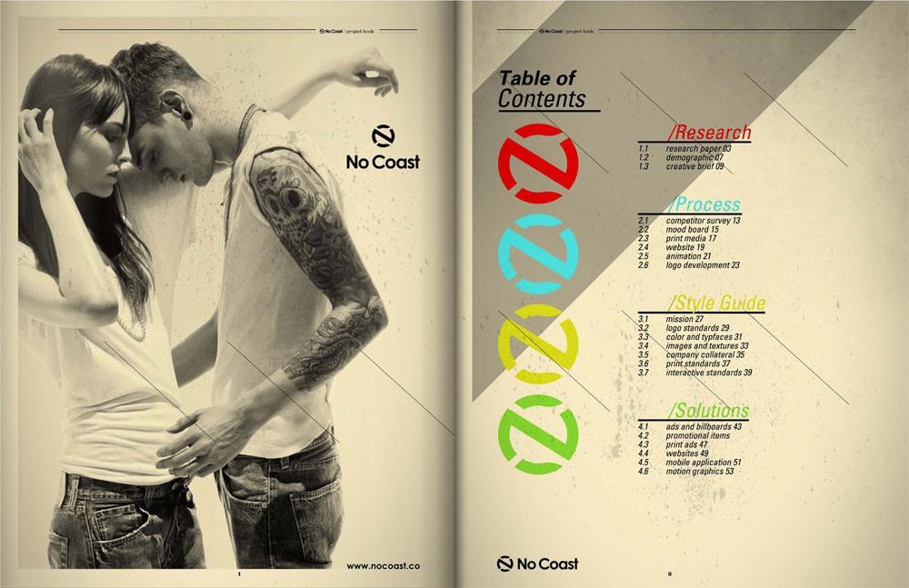 No Coast branding & style guide