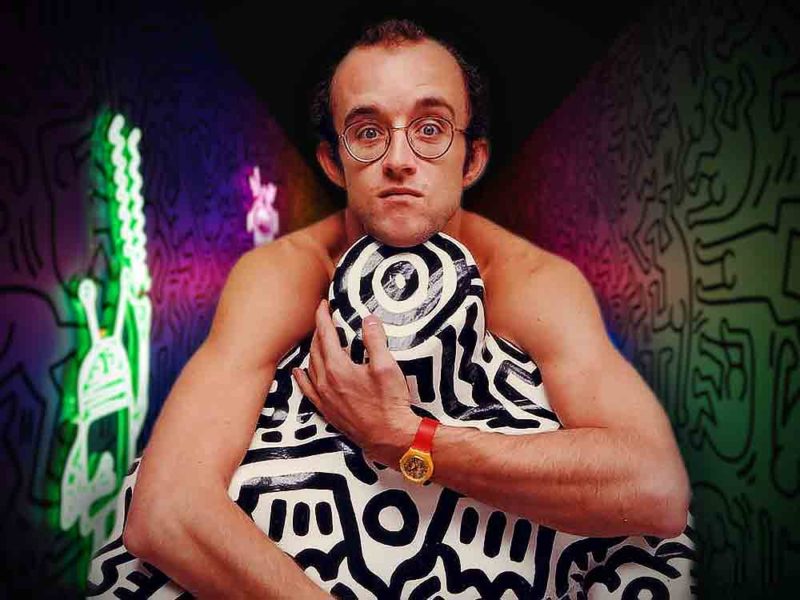 keith haring joggers