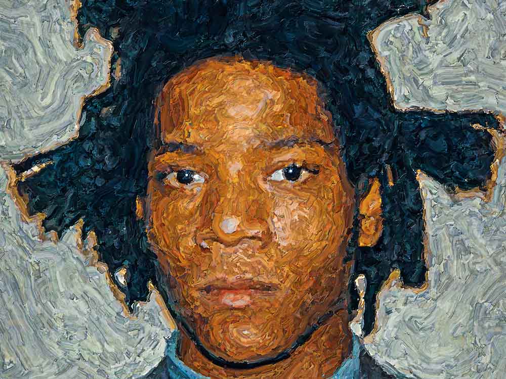 Jean Michel Basquiat Portrait