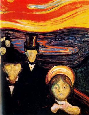 Edvard Munch, Anxiety 1894