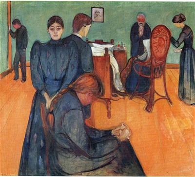 Edvard Munch, Death in the Sickroom 1893