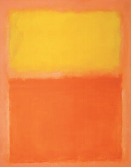 Orange and Yellow 1956 oil Albright-Knox Art Gallery, Buffalo, NY, US