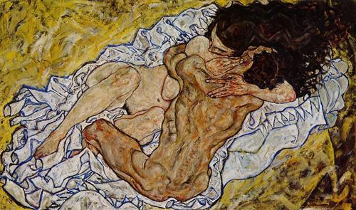 The Embrace Egon Schiele 1917