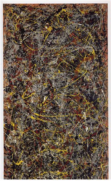 Jackson Pollock Number 5 1948 243.8 x 121.9 cm