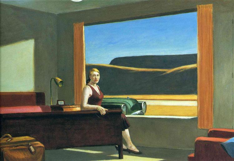 Western Motel, 1957 Oil on Canvas