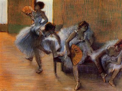 In the Dance Studio 1897