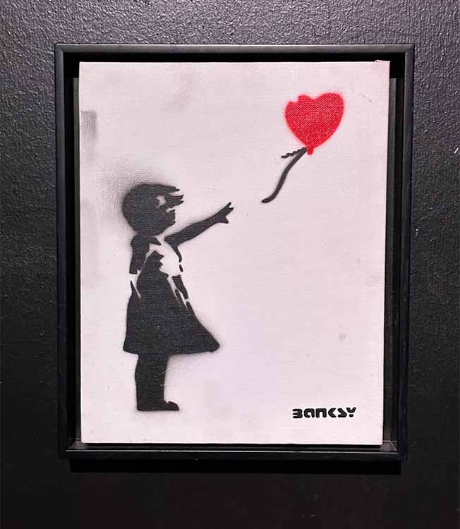 Girl with Balloon Banksy