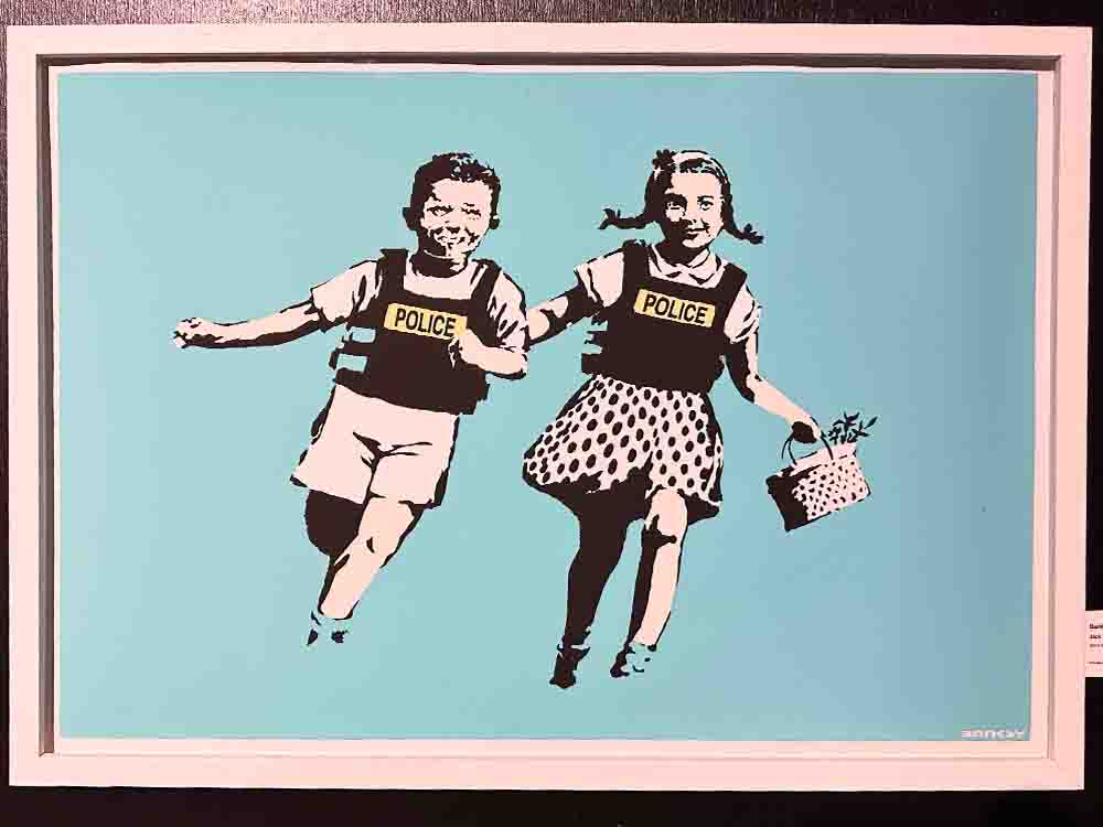 Jake and Jill (Police Kids), 2005 Banksy