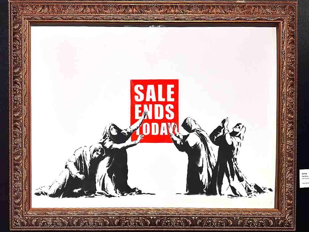 Sale Ends 2017 Banksy