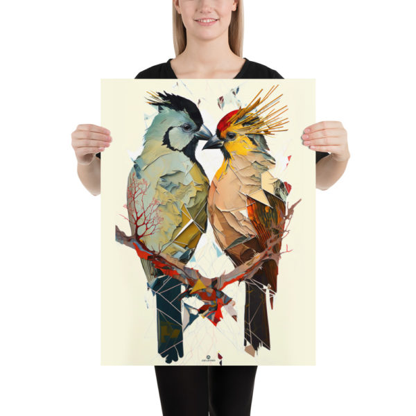 Love Birds Poster 18"x24"