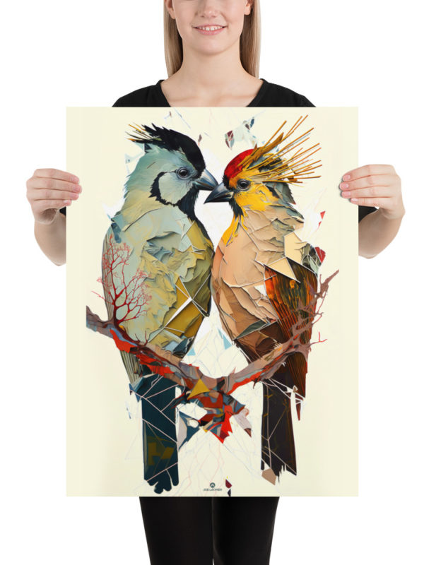 Love Birds Poster 18"x24"