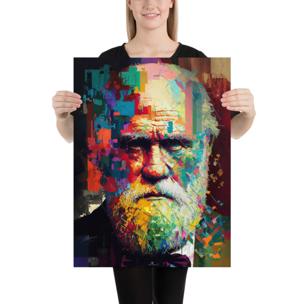 Charles Darwin 2 Poster - 18″×24″