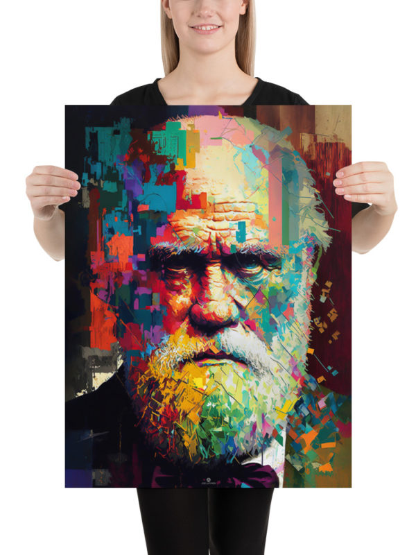 Charles Darwin 2 Poster - 18″×24″