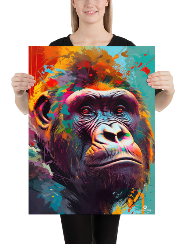 JoeLatimer.com-gorilla-enhanced-matte-paper-poster-(in)-18x24
