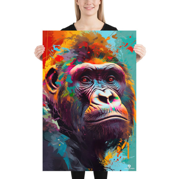 JoeLatimer.com-gorilla-enhanced-matte-paper-poster-(in)-24x36