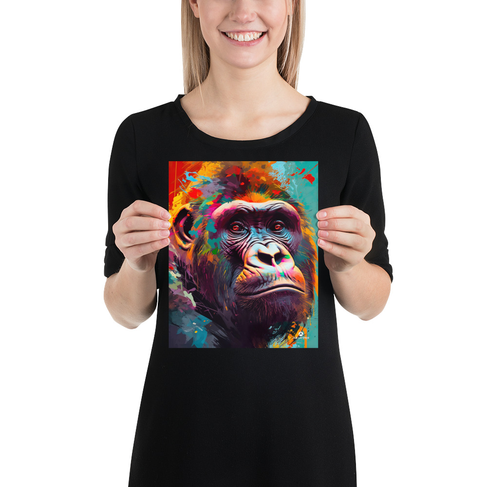 Gorilla Poster - Joe Latimer | A Creative Digital Media Artist | Winter  Park, FL