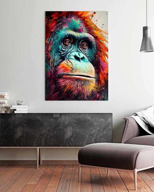 Orangutan 04 Framed Vertical 1080x1350
