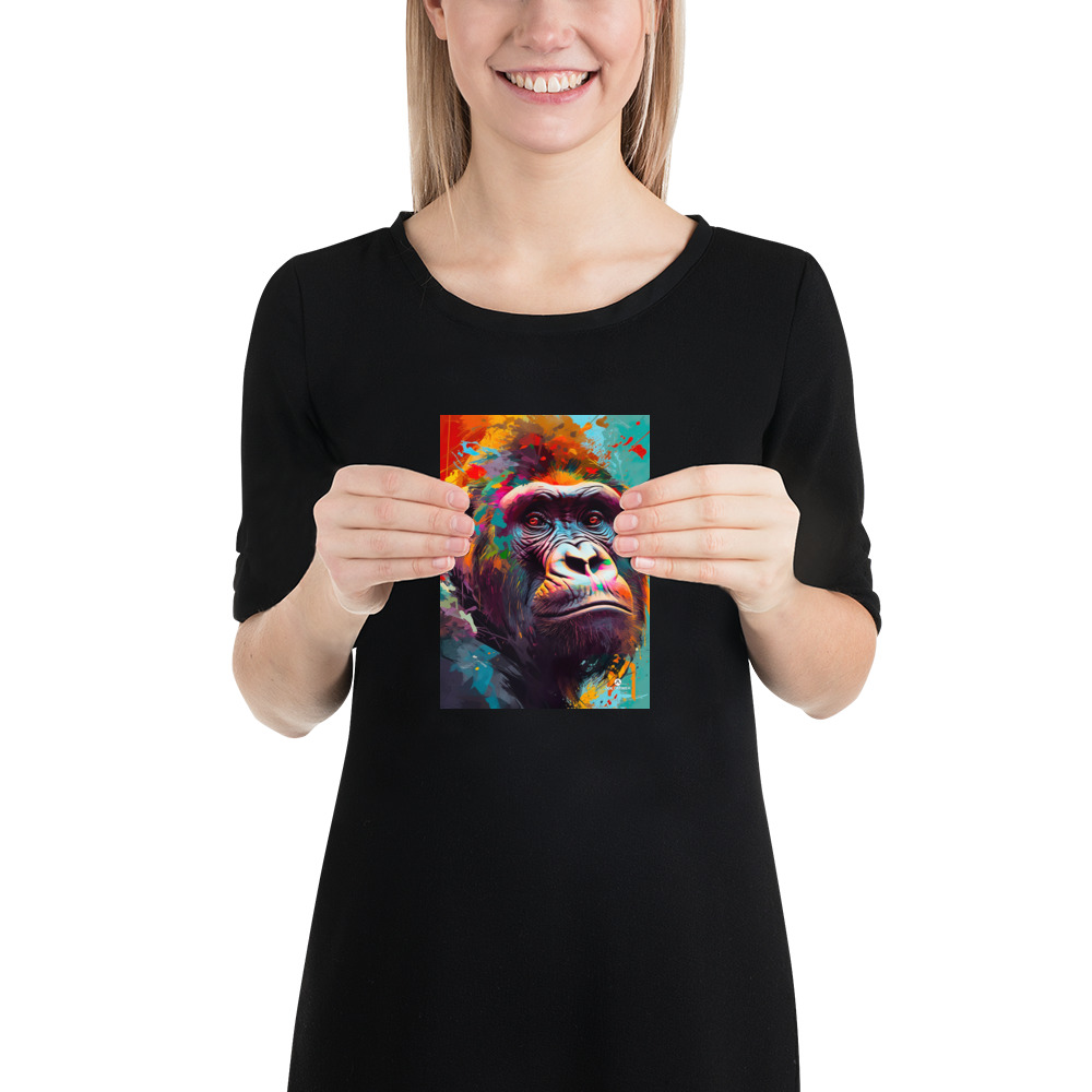 Gorilla Poster - Joe Latimer | A Creative Digital Media Artist | Winter  Park, FL