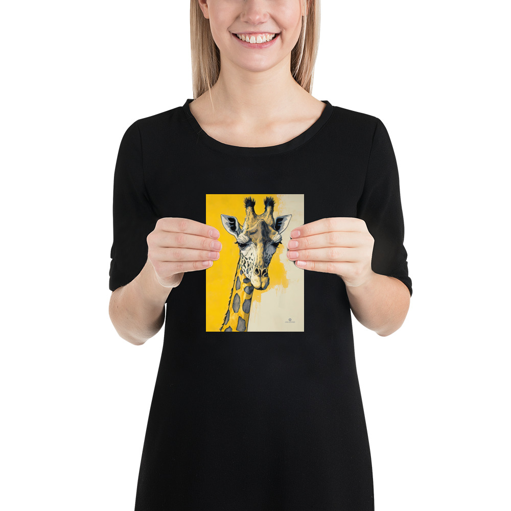 Giraffe Poster - Joe Latimer | A Creative Digital Media Artist | Winter ...