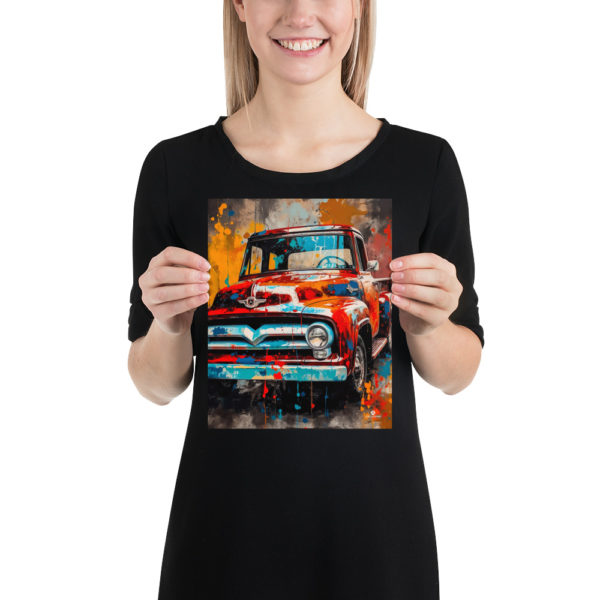 JoeLatimer.com-Classic-Truck-enhanced-matte-paper-poster-(in)-8x10