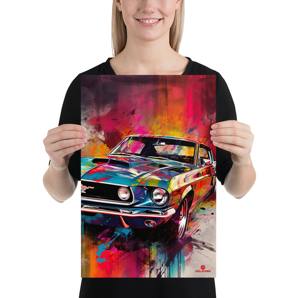 Mustang Poster - Joe Latimer | A Creative Digital Media Artist | Winter  Park, FL