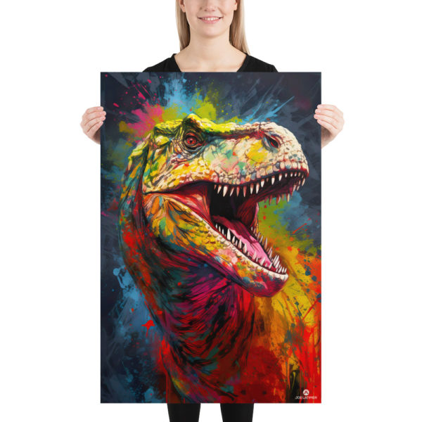 JoeLatimer.com-Tyrannosaurus-Rex-2-enhanced-matte-paper-poster-(in)-24x36