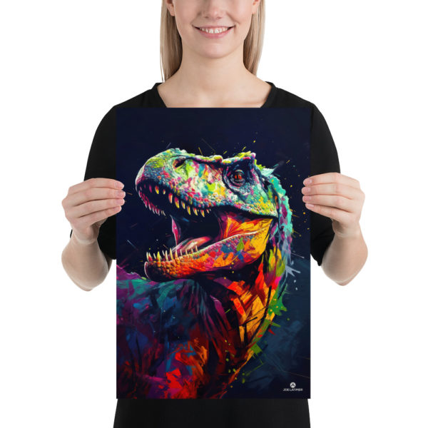 JoeLatimer.com-Tyrannosaurus-Rex-3-enhanced-matte-paper-poster-(in)-12x18