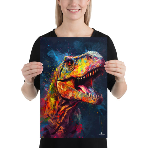 JoeLatimer.com-Tyrannosaurus-Rex-4-enhanced-matte-paper-poster-(in)-12x18