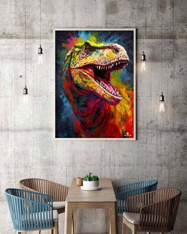 Tyrannosaurus Rex 2 04 Framed Vertical 1080x1350