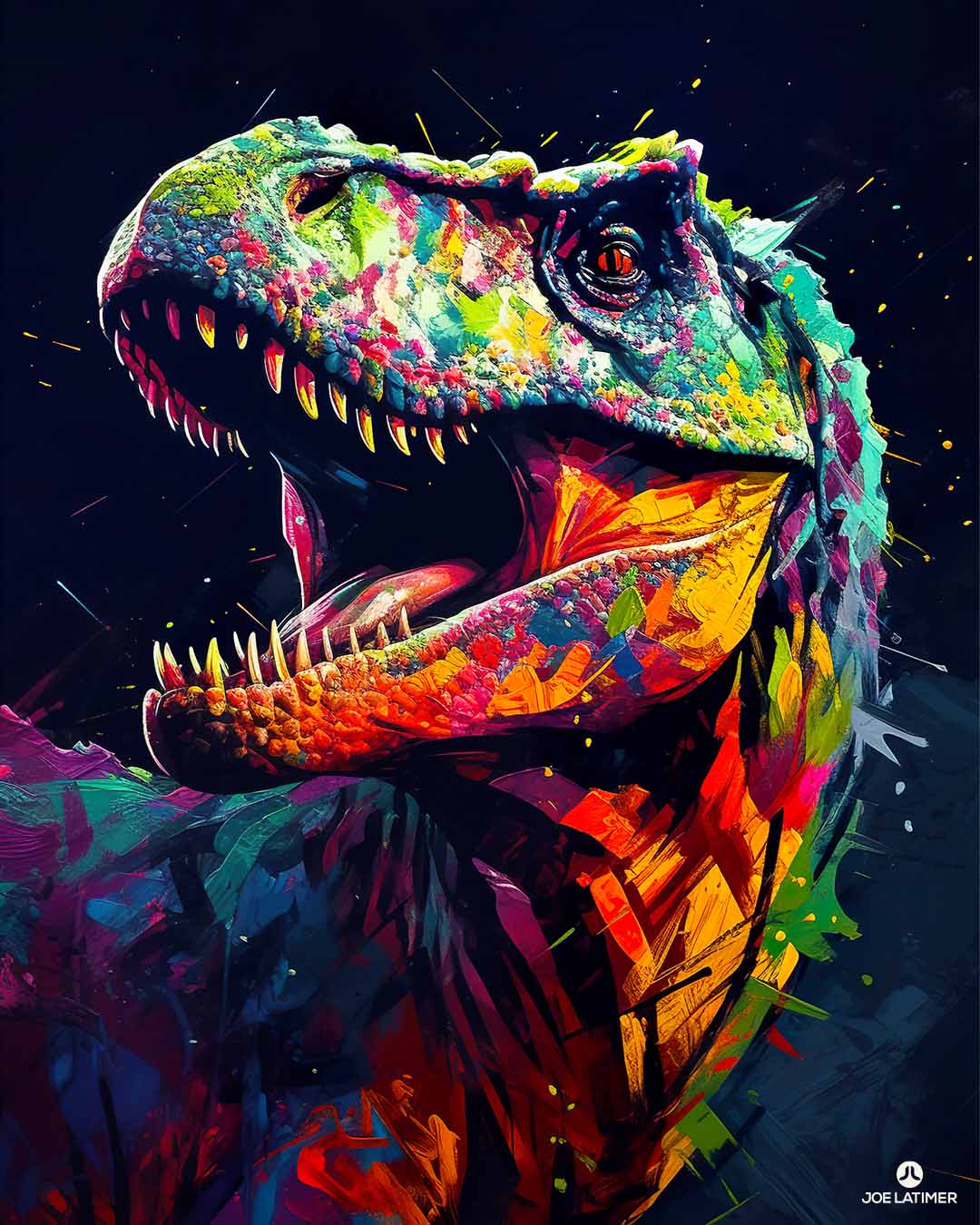 Tyrannosaurus Rex Dinosaur Poster – DinoGear