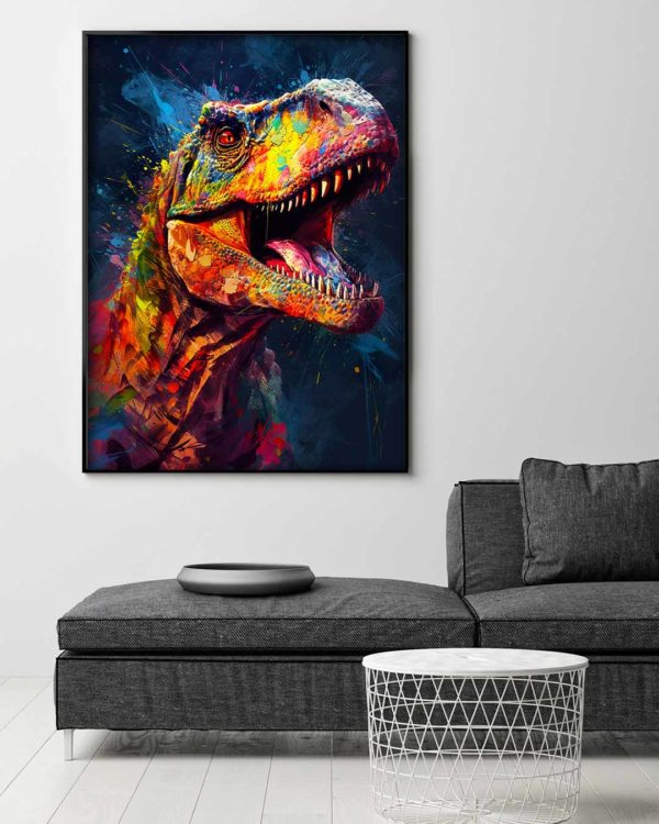 Tyrannosaurus Rex 4 04 Framed Vertical 1080x1350