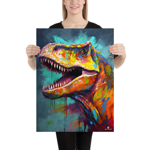 JoeLatimer.com-Tyrannosaurus-Rex-enhanced-matte-paper-poster-in-18x24.jpg