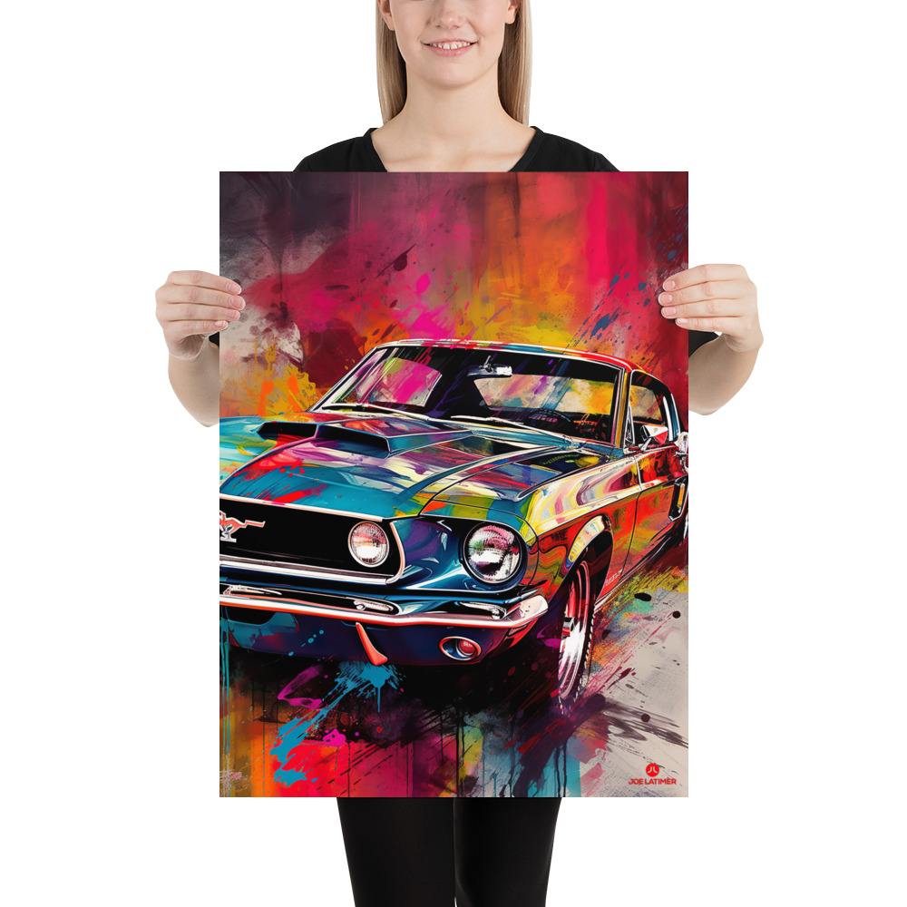 Mustang Poster - Joe Latimer | A Creative Digital Media Artist | Winter  Park, FL