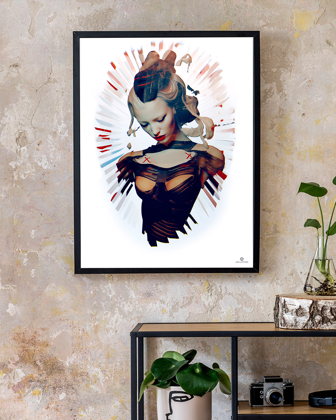 Synthetic Siren 4 Framed 1080x1350 joelatimer.com