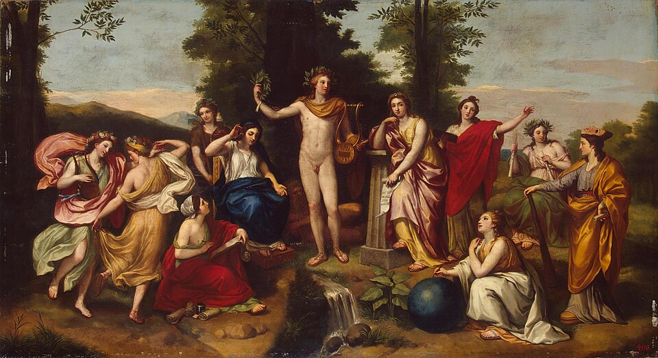 Parnassus (1760-1761) by Anton Raphael Mengs
